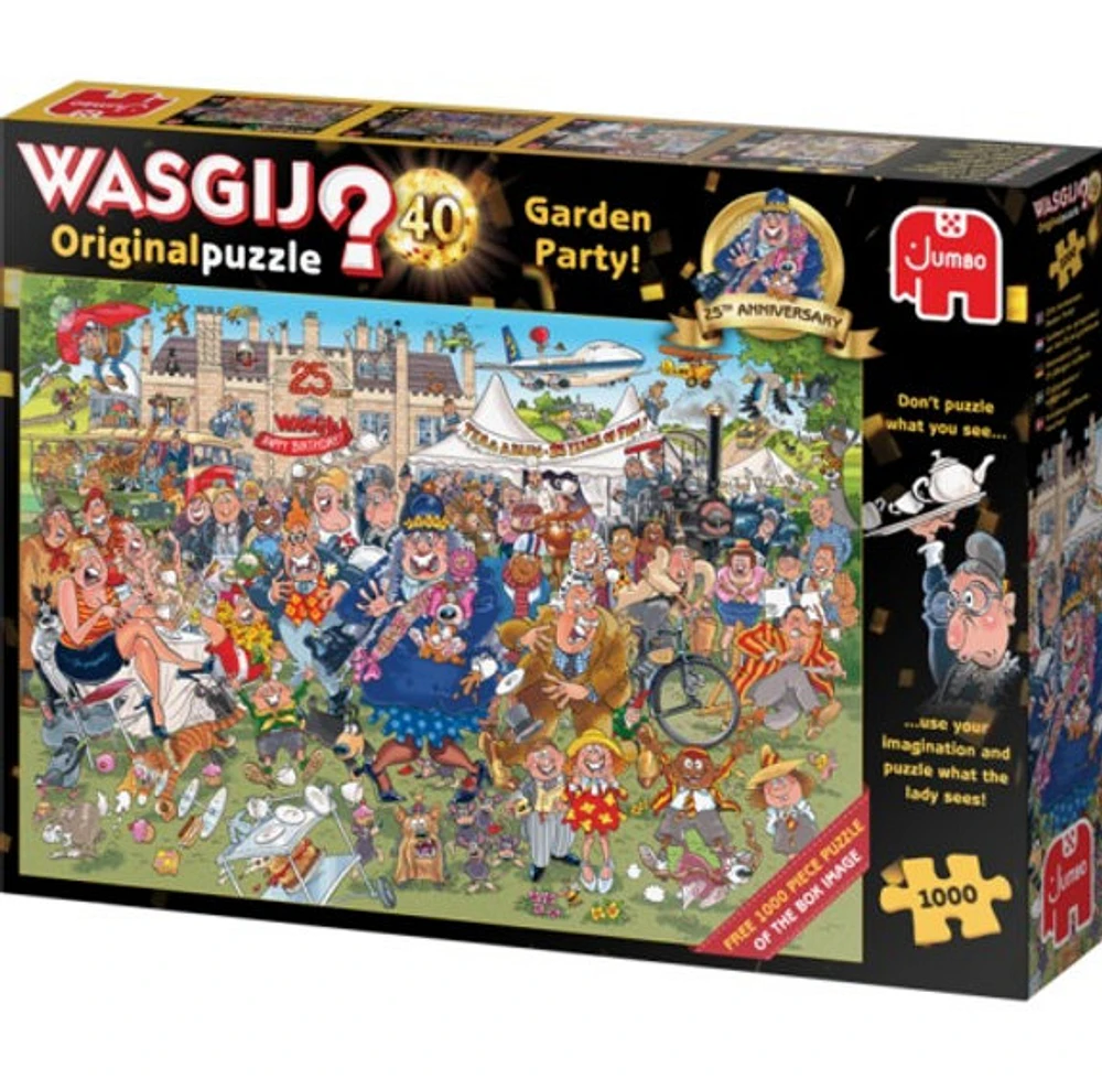 Wasgij? 1000 Piece Original Puzzle Garden Party No. 40