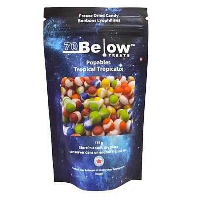 70 Below Freeze Dried Popables Tropical 115g