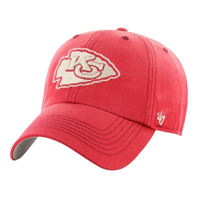 NFL Kansas City Chiefs '47 Brand Dusted Red Clean Up Cap