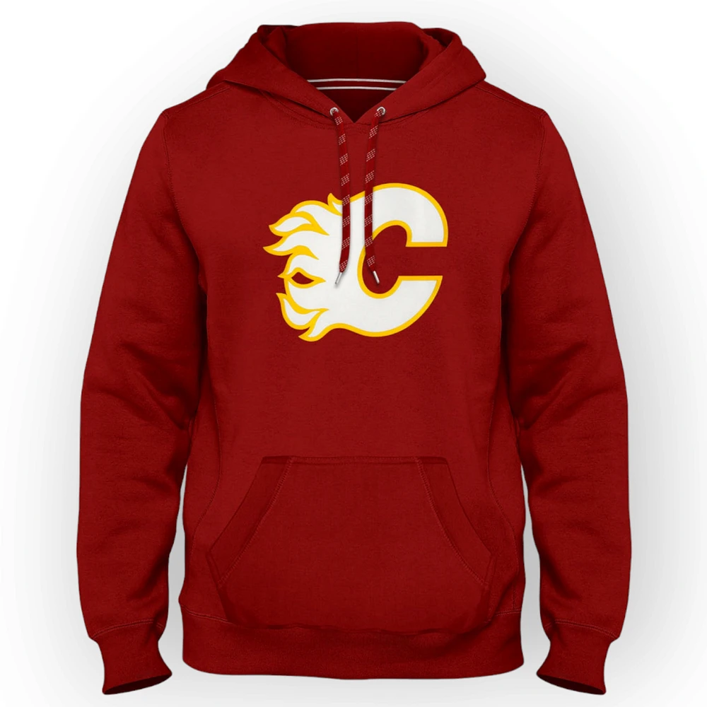 NHL Calgary Flames Red Premium Fleece Hoodie