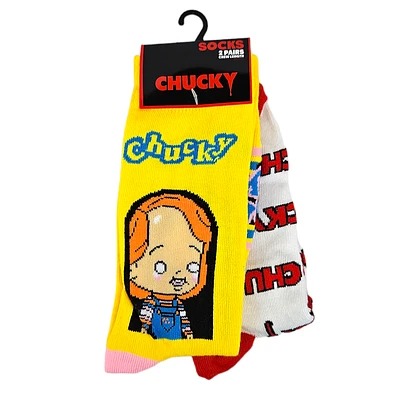 Chucky Licensed Socks (2 Pack)