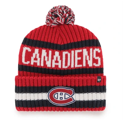 NHL Montreal Canadiens '47 Brand Bering Cuffed Knit Beanie