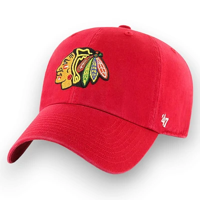 NHL Chicago Blackhawks '47 Brand Clean Up Cap