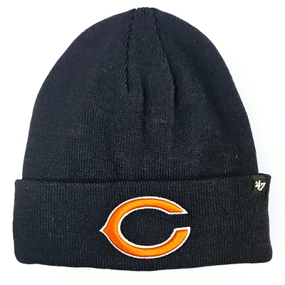 NFL Chicago Bears '47 Brand Navy Raised Cuff Beanie