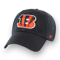 NFL Cincinnati Bengals '47 Brand Black Clean Up Cap