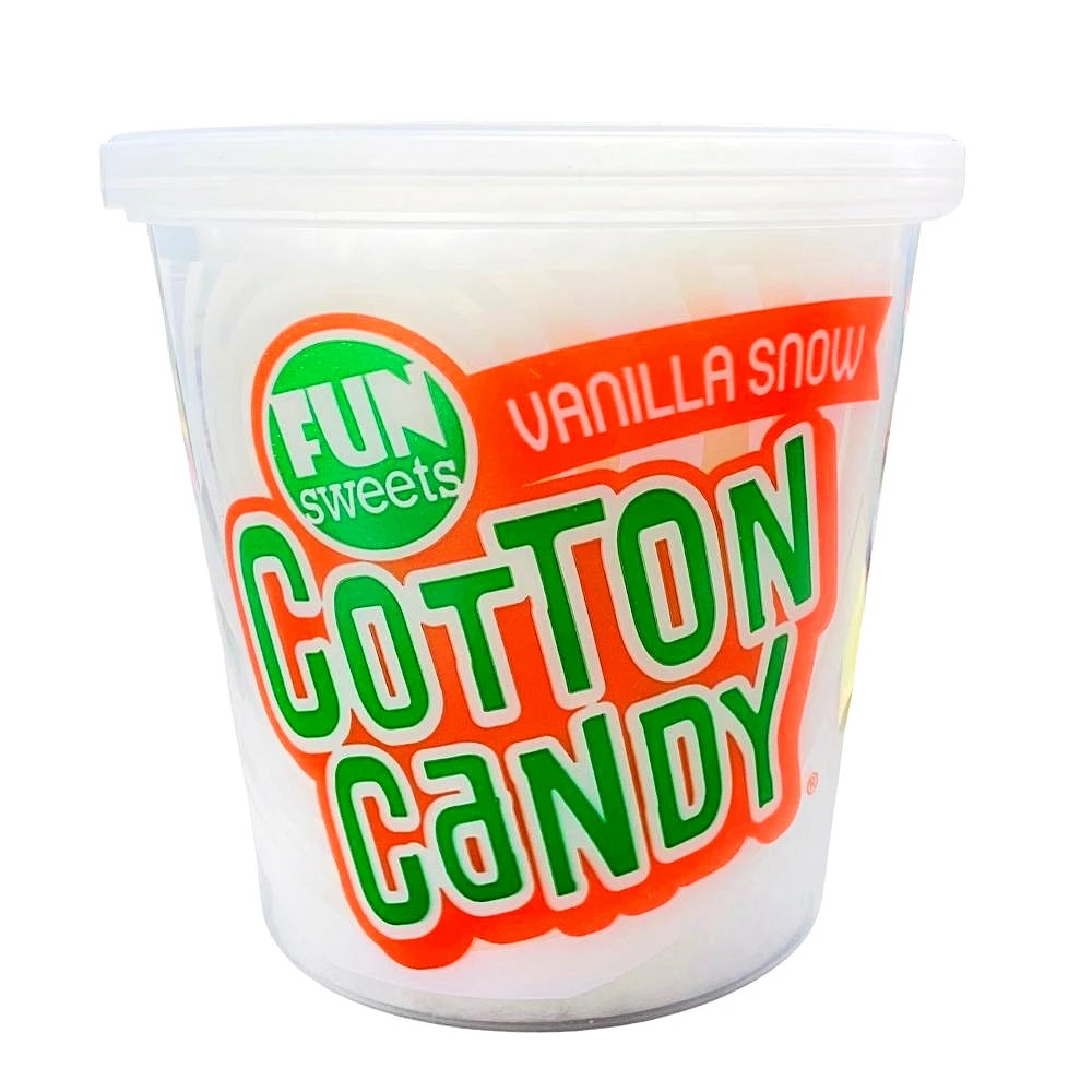 Fun Sweets Vanilla Snow Cotton Candy 56g