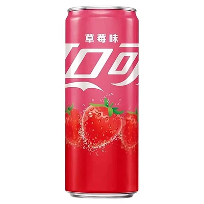 Coca Cola Strawberry Flavor 330mL