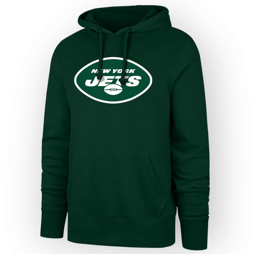 NFL N.Y. Jets '47 Brand Imprint Headline Green Hoodie