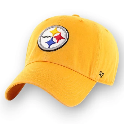 NFL Pittsburgh Steelers '47 Brand Yellow Clean Up Cap