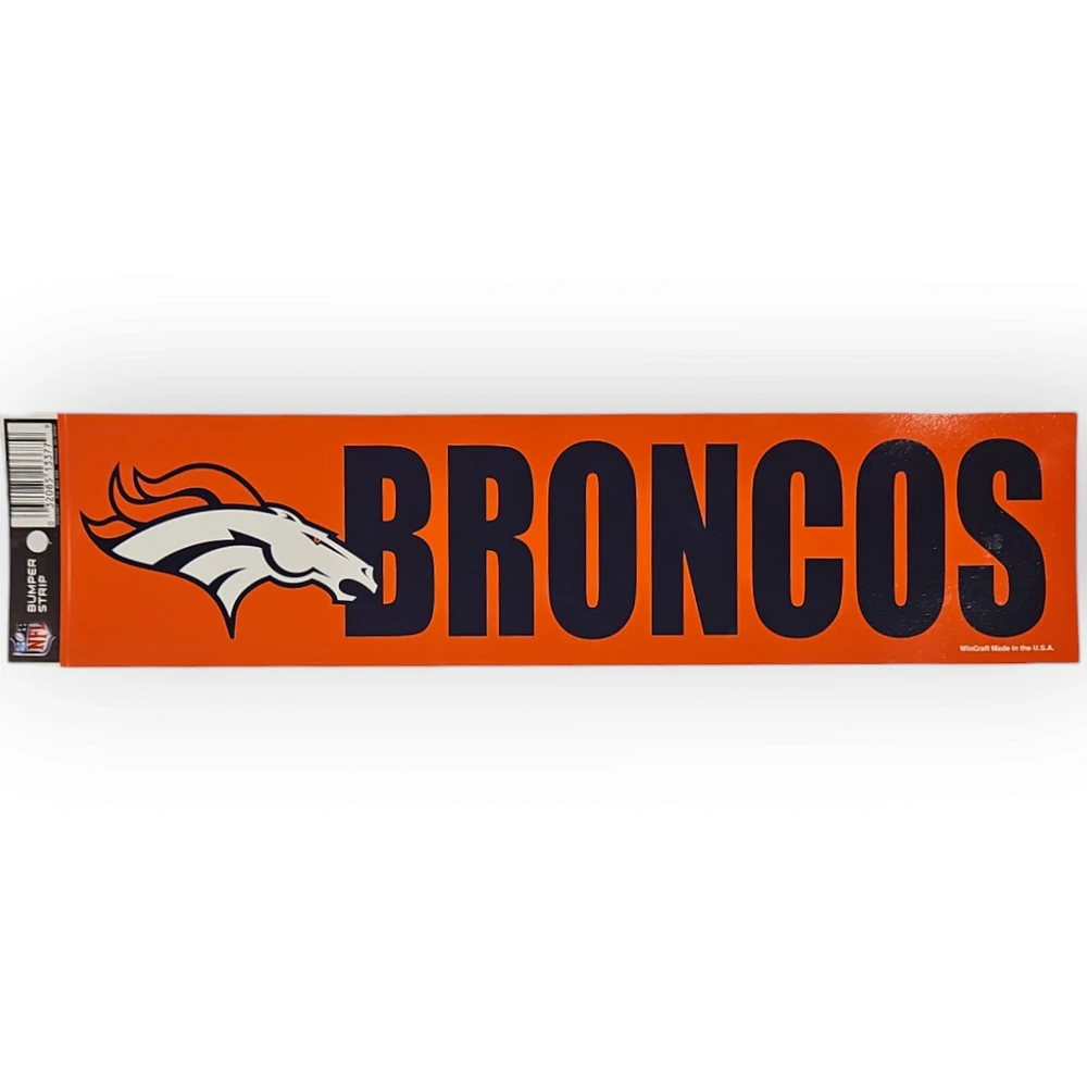 NFL Denver Broncos Bumper Sticker