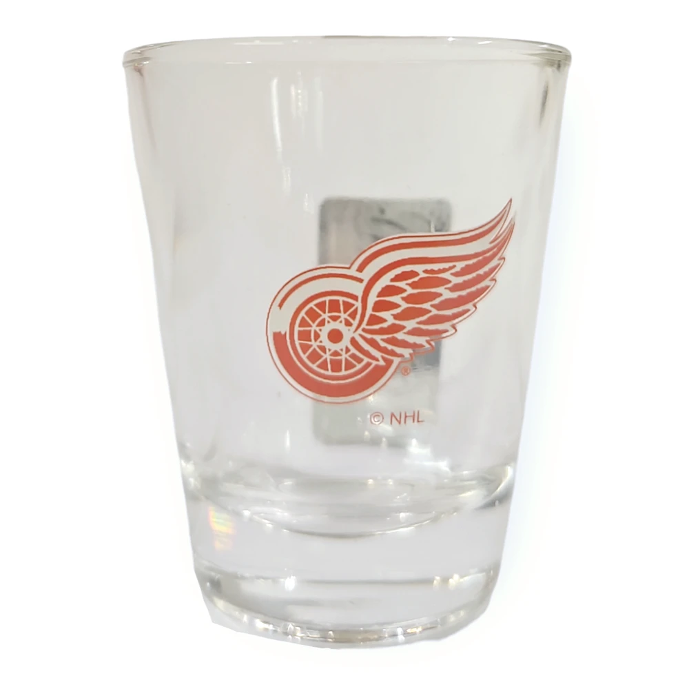 NHL Detroit Red Wings Shot Glass 2oz