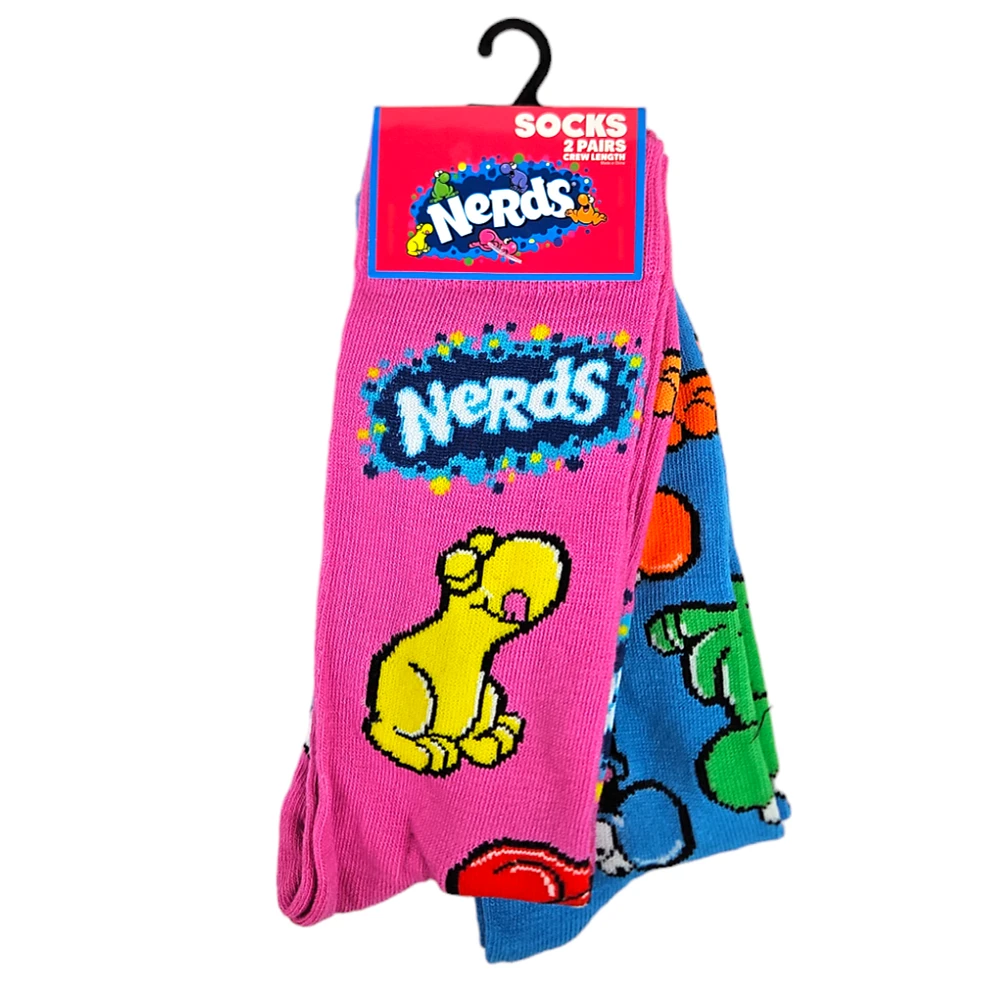 Nerds Licensed Socks (2 Pack)