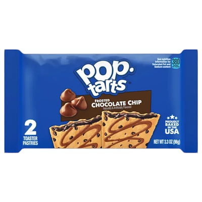 Pop Tarts Frosted Chocolate Chips (2 Pack) 96g