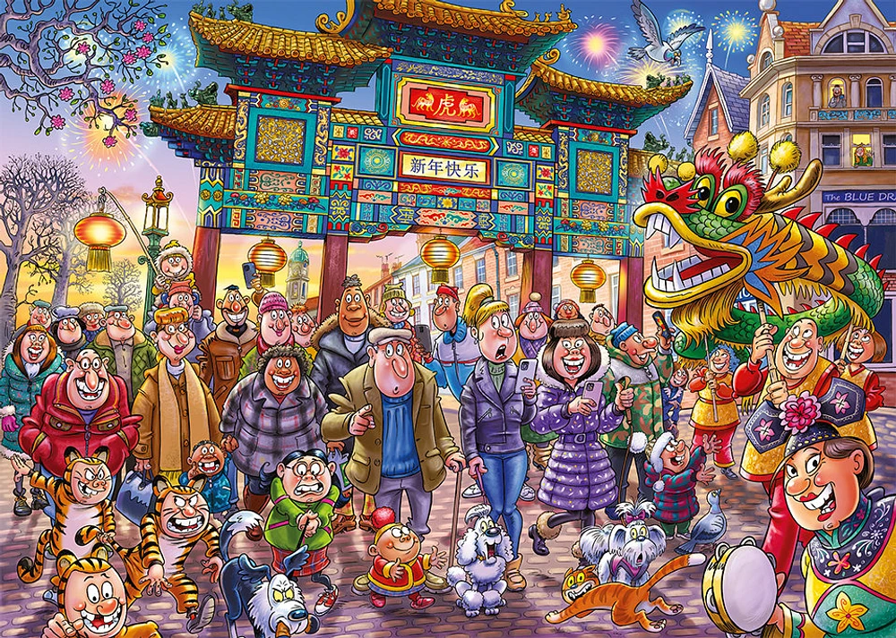 Wasgij? 1000 Piece Original Puzzle Chinese New Year! No. 39