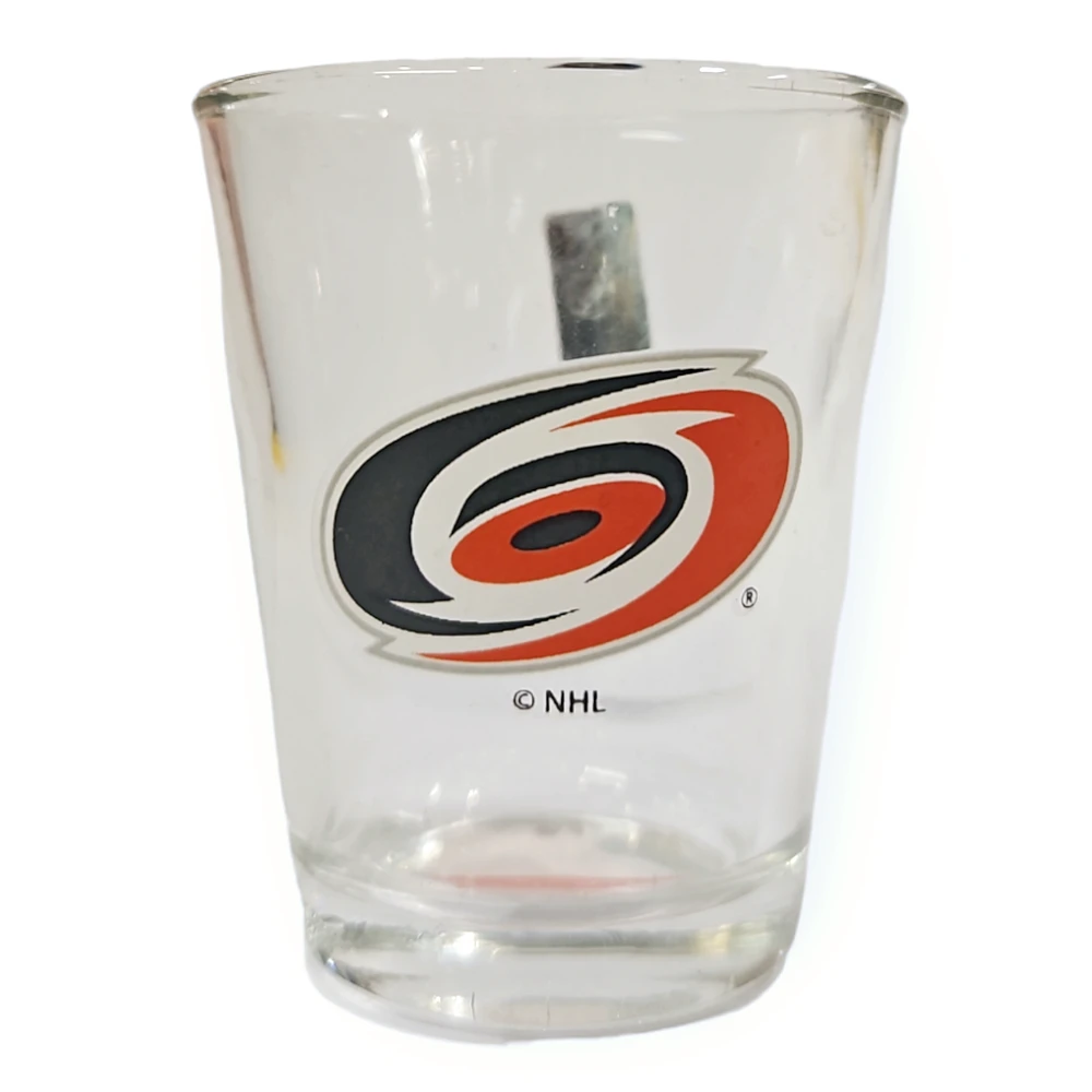 NHL Carolina Hurricanes Shot Glass 2oz