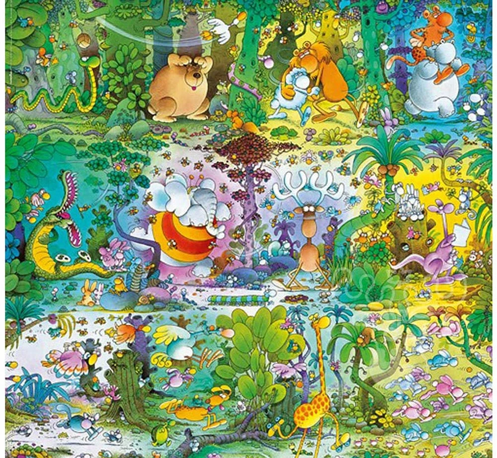 Heye 1000 Piece Puzzle Cartoon Classics Wildlife