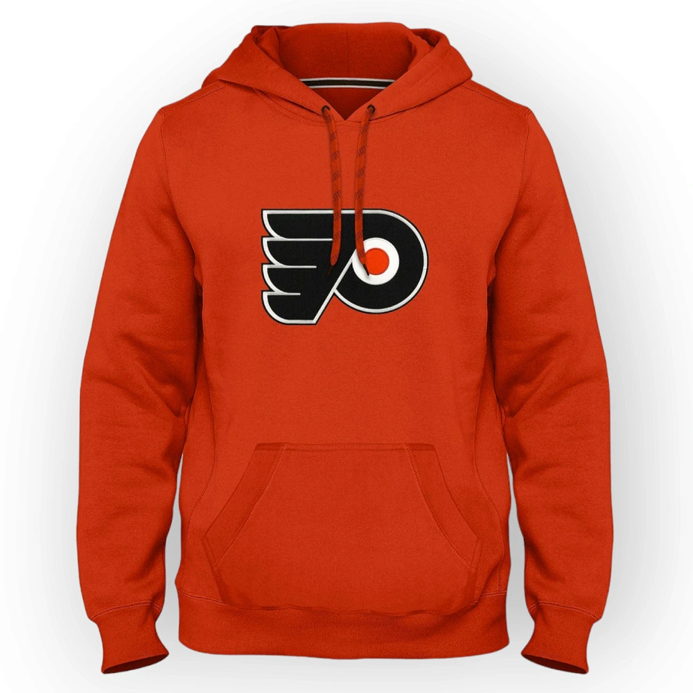 NHL Philadelphia Flyers Orange Premium Fleece Hoodie