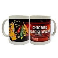 NHL Chicago Blackhawks Sublimated Coffee Mug 11oz