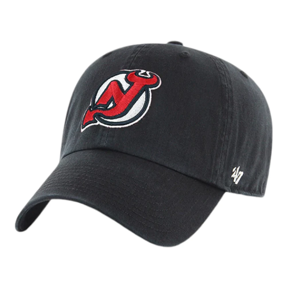 NHL New Jersey Devils '47 Brand Black Clean Up Cap