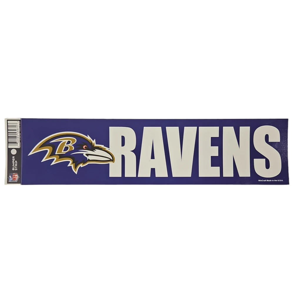 NFL Baltimore Ravens Bumper Sticker