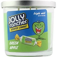 Jolly Rancher Green Apple Scented Triple Wick Candle 14oz