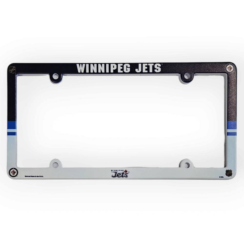 NHL Winnipeg Jets Plastic License Plate Cover