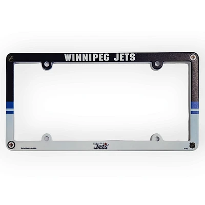 NHL Winnipeg Jets Plastic License Plate Cover