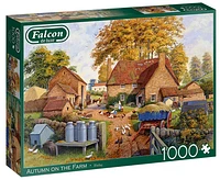 Falcon De Luxe 1000 Piece Puzzle Autumn On The Farm