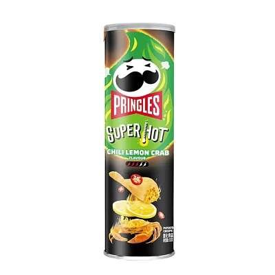 Pringles Super Hot Chili Lemon Crab 110g