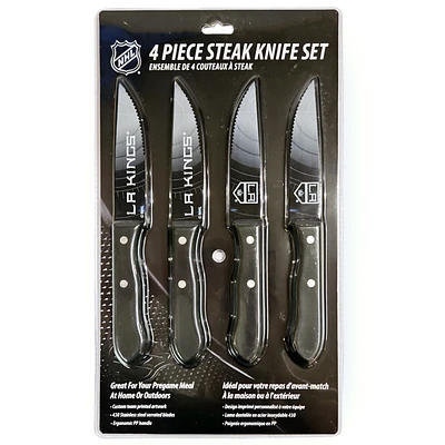 NHL L.A. Kings 4-Piece Knife Set