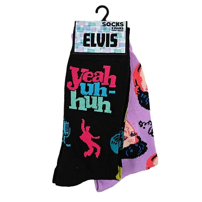 Elvis Licensed Socks (2 Pack)