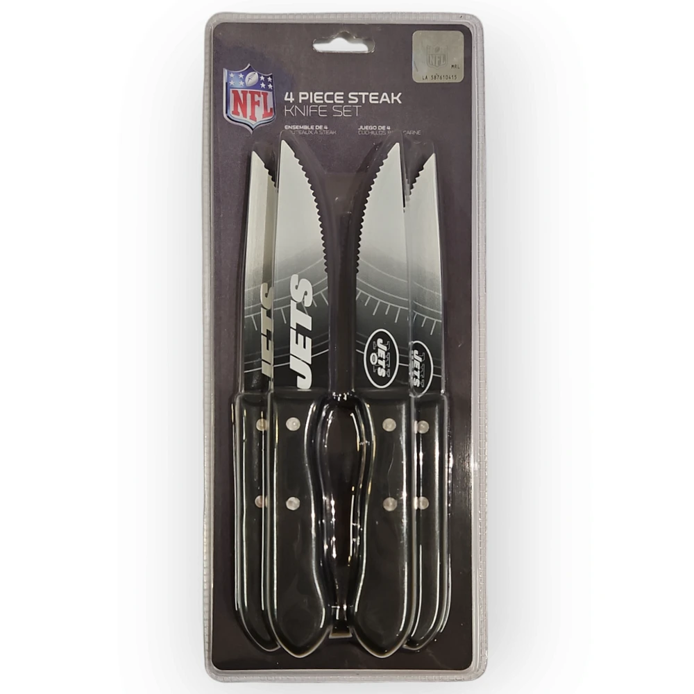 NFL N.Y. Jets 4-Piece Knife Set