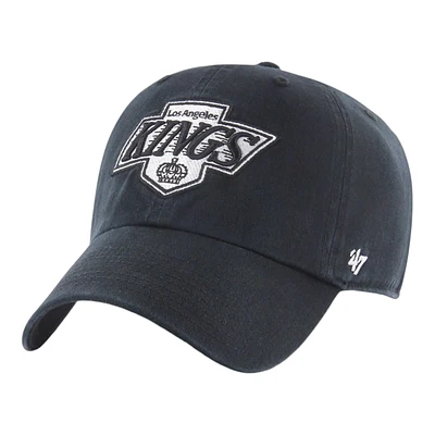 NHL L.A. Kings '47 Brand Black Clean Up Cap