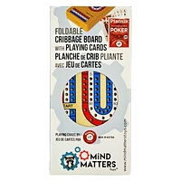 Mind Matters Foldable Cribbage Board