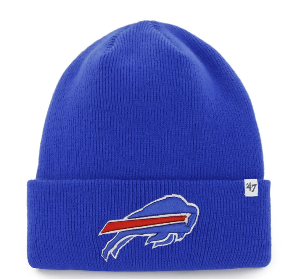 NFL Buffalo Bills '47 Brand Blue Raised Cuff Beanie