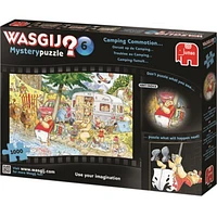 Wasgij? 1000 Piece Mystery Puzzle Camping Commotion! No. 6