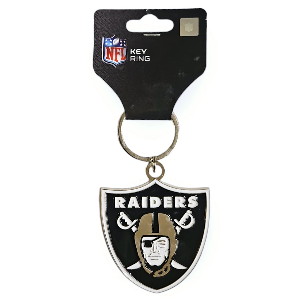 NFL Las Vegas Raiders Large Primary Logo Keychain