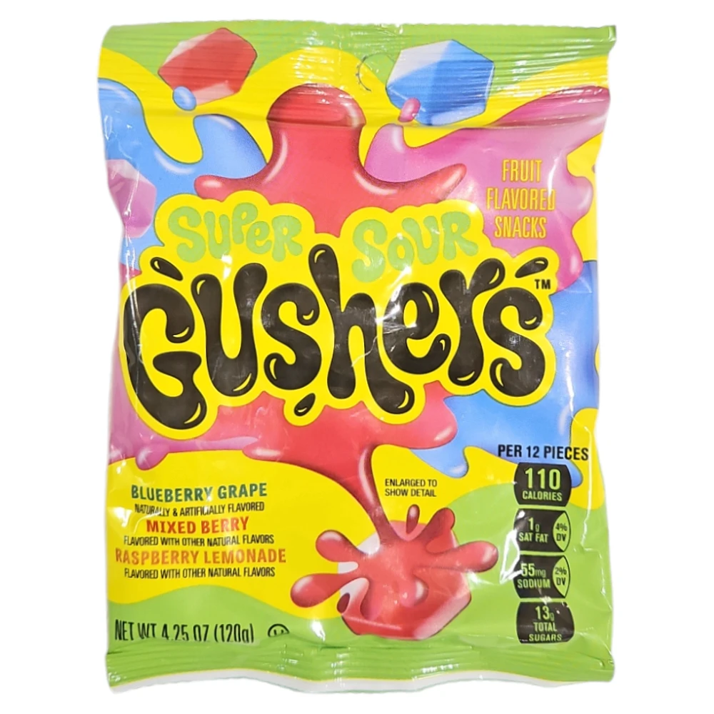 Gushers Super Sour 120g