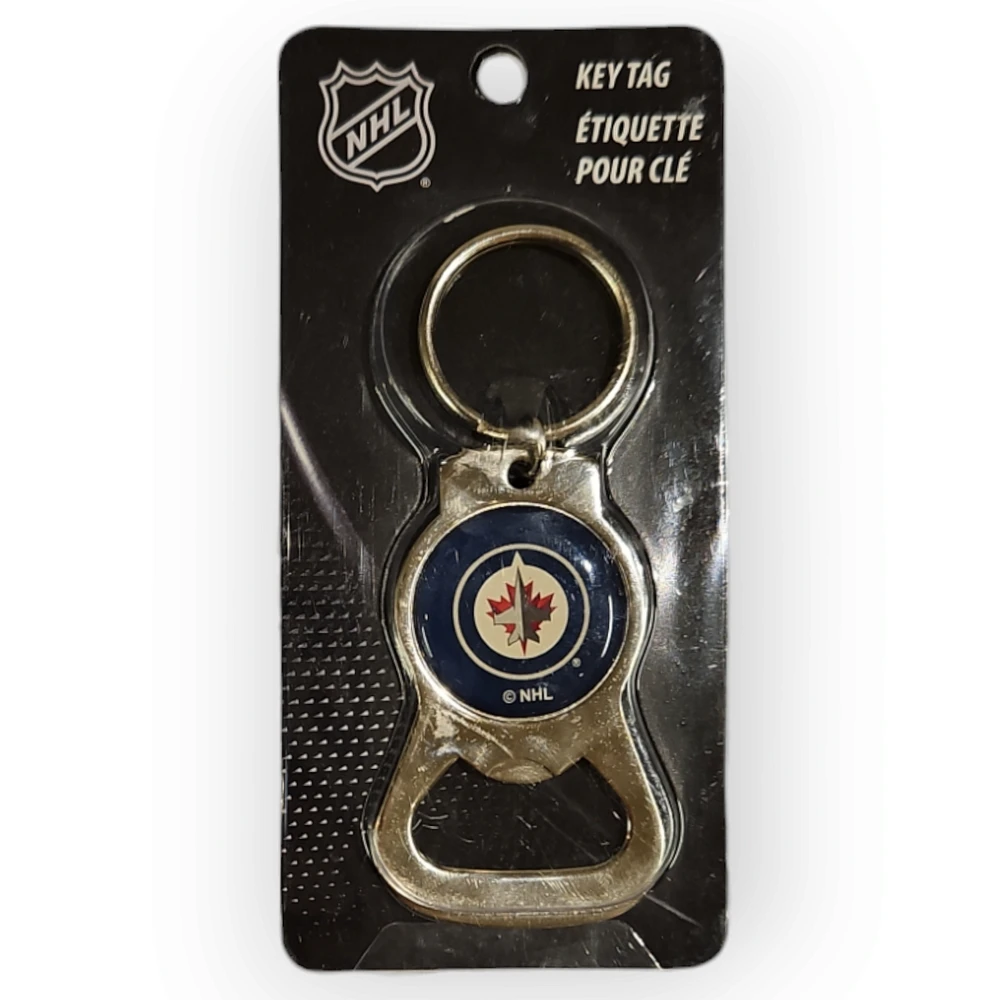 NHL Winnipeg Jets Bottle Opener Keychain