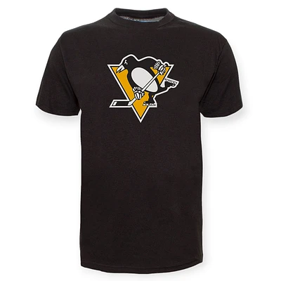 NHL Pittsburgh Penguins '47 Brand Black Primary Logo T-Shirt