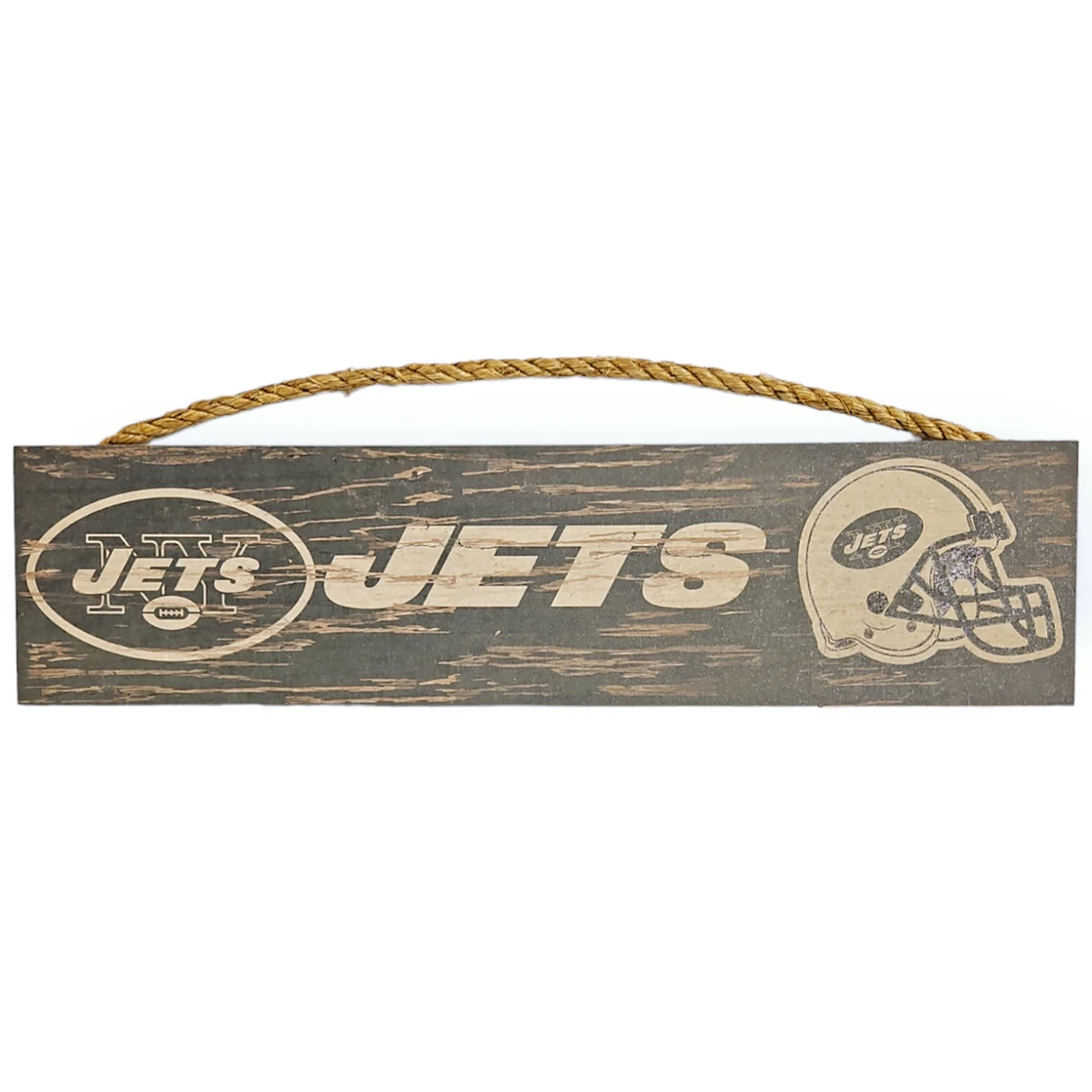 NFL N.Y. Jets Logo & Helmet Sign
