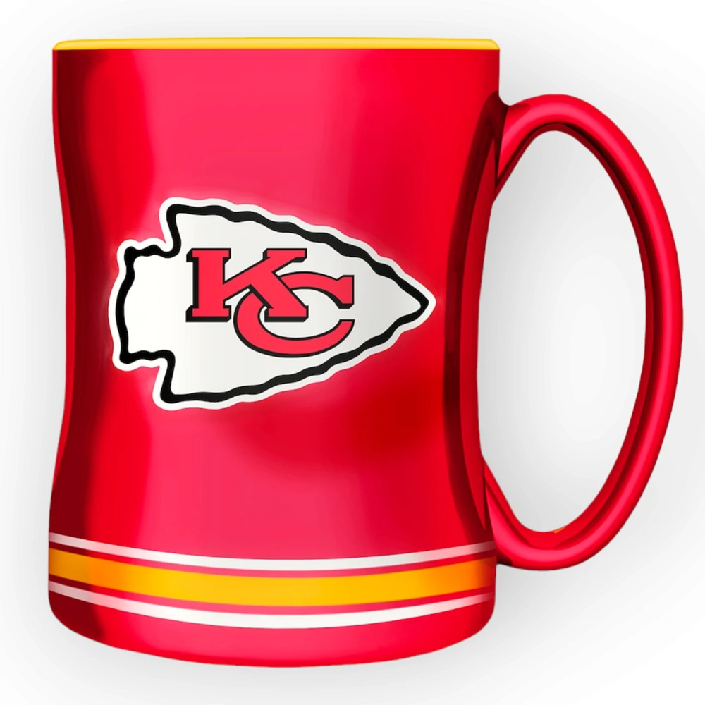 NFL Kansas City Chiefs Sculpted Mug 14oz