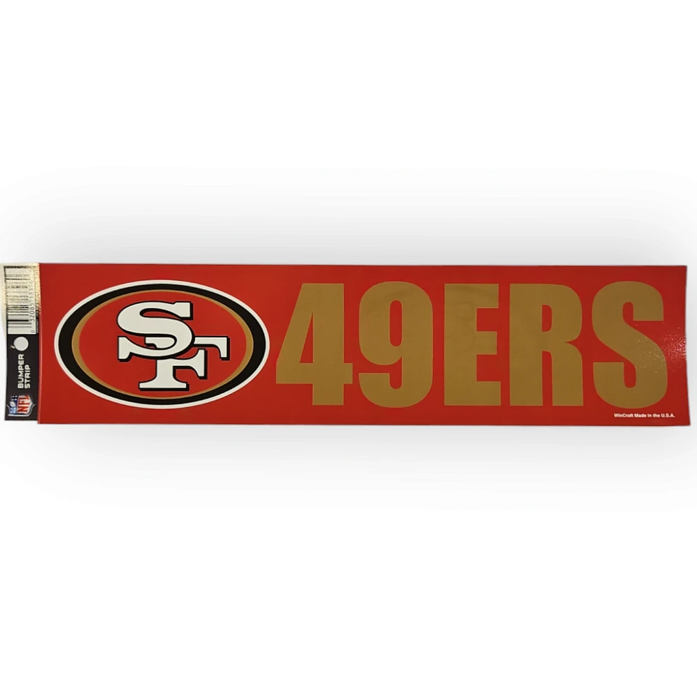 NFL San Francisco 49ers Bumper Sticker