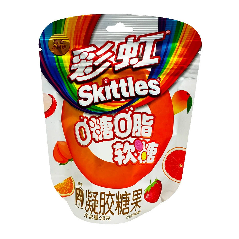 Skittles Zero Sugar Fruit Flavour 36g