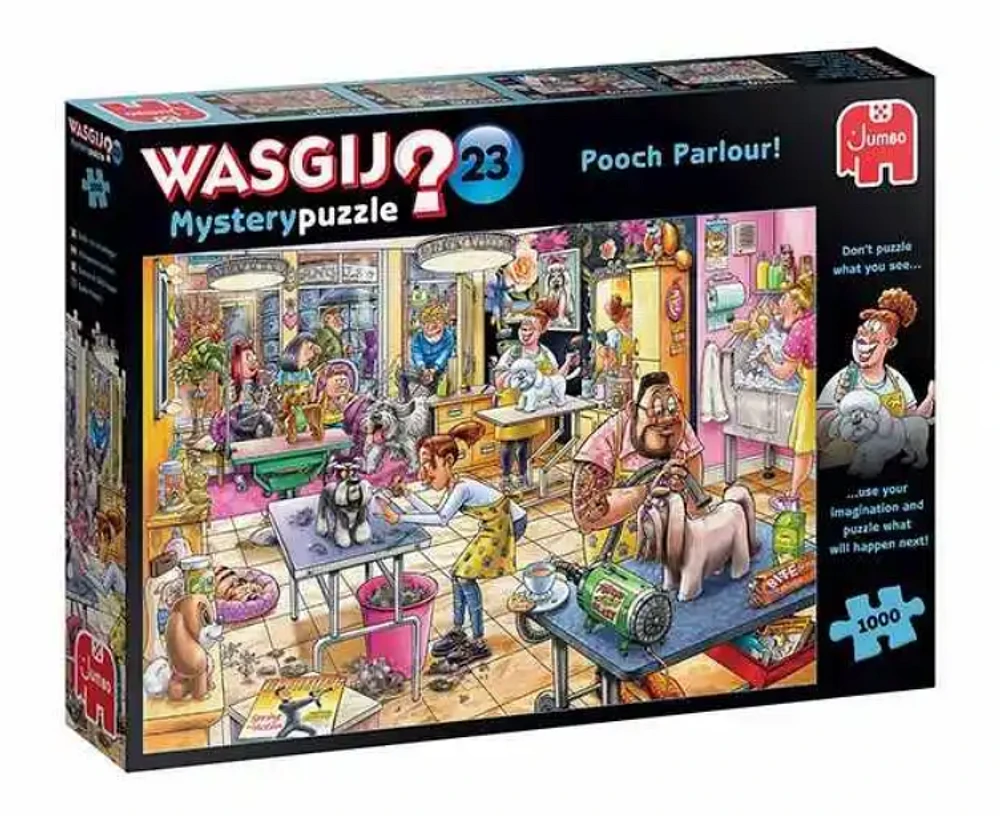 Wasgij? 1000 Piece Mystery Puzzle Pooch Parlour! No. 23