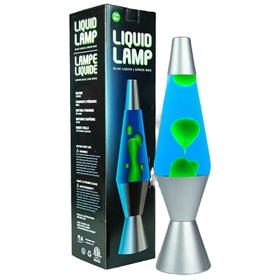 Liquid Lava Lamp 14.5" Blue