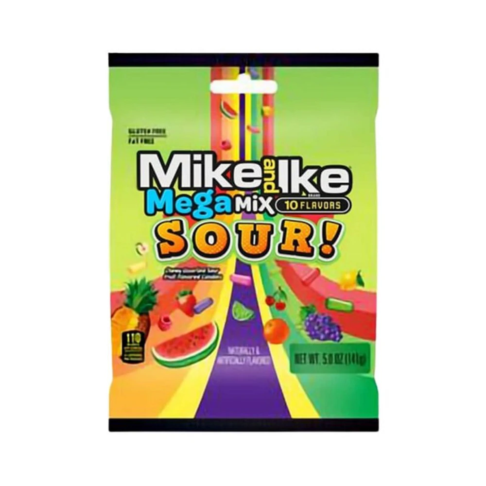 Mike and Ike Mega Sour Mix 141g