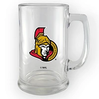 NHL Ottawa Senators Beer Stein Glass 15oz