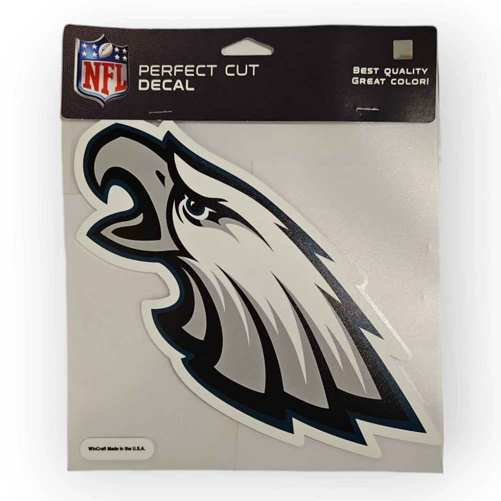 NFL Philadelphia Eagles Perfect Cut Decal 8" x 8"