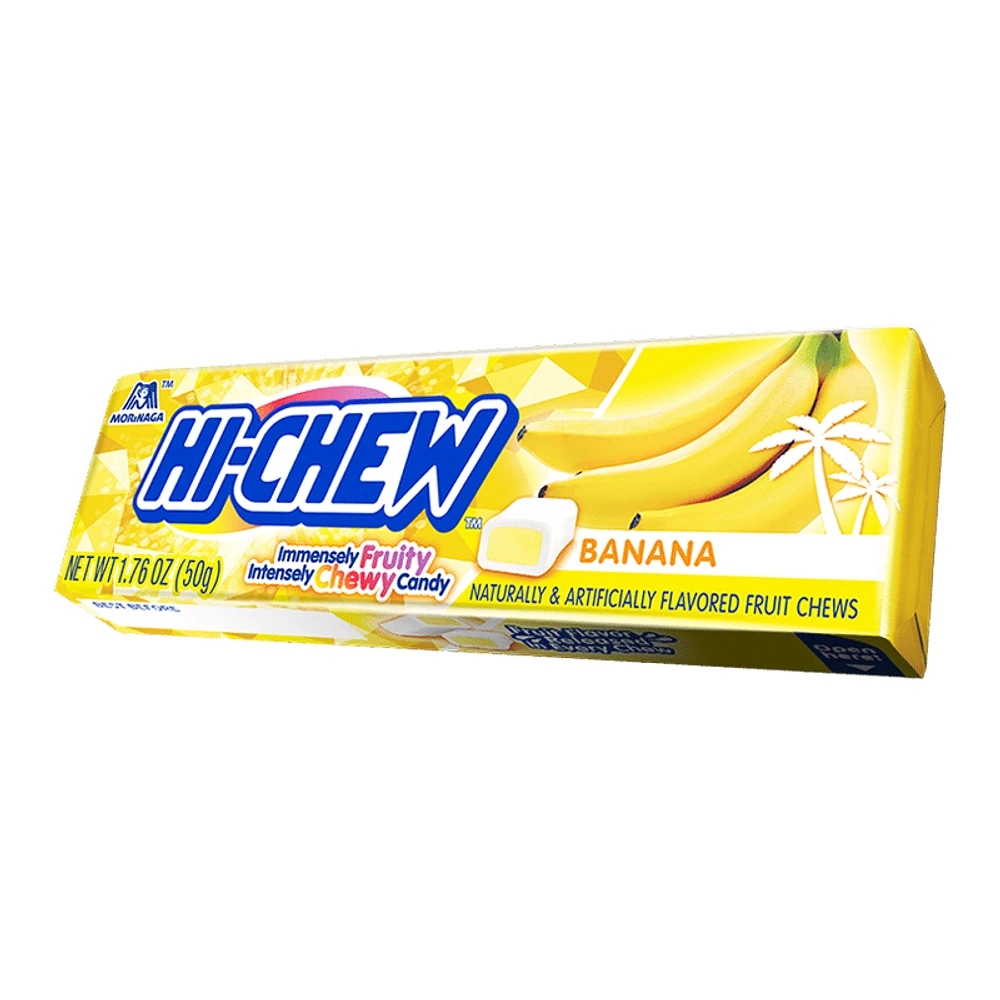 Hi-Chew Chewable Candy Banana Flavour 50g